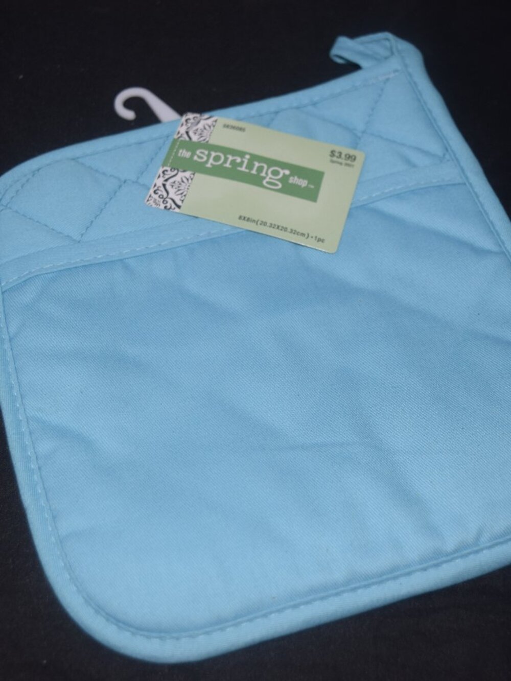 Spring Shop Light Blue Potholder